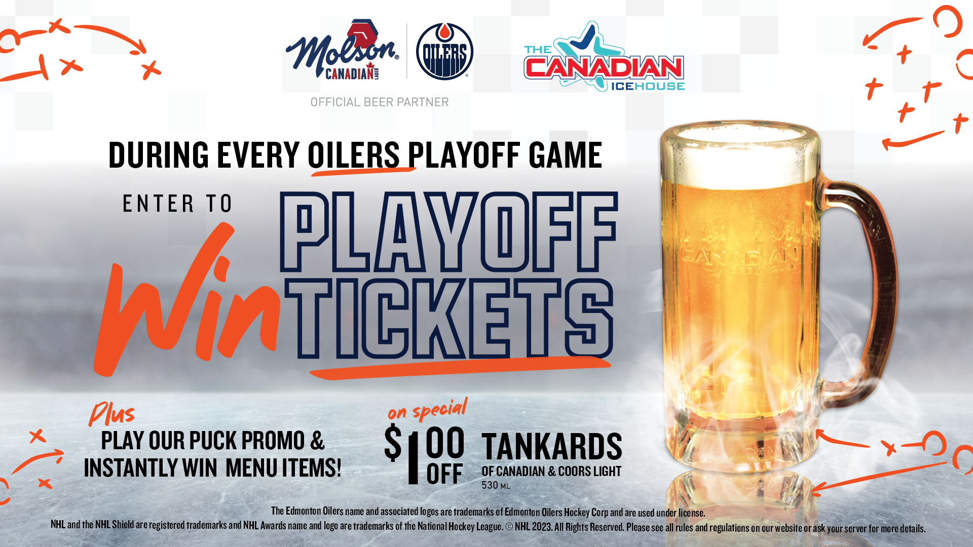Watch the Edmonton Oilers Playoffs! The Canadian Icehouse