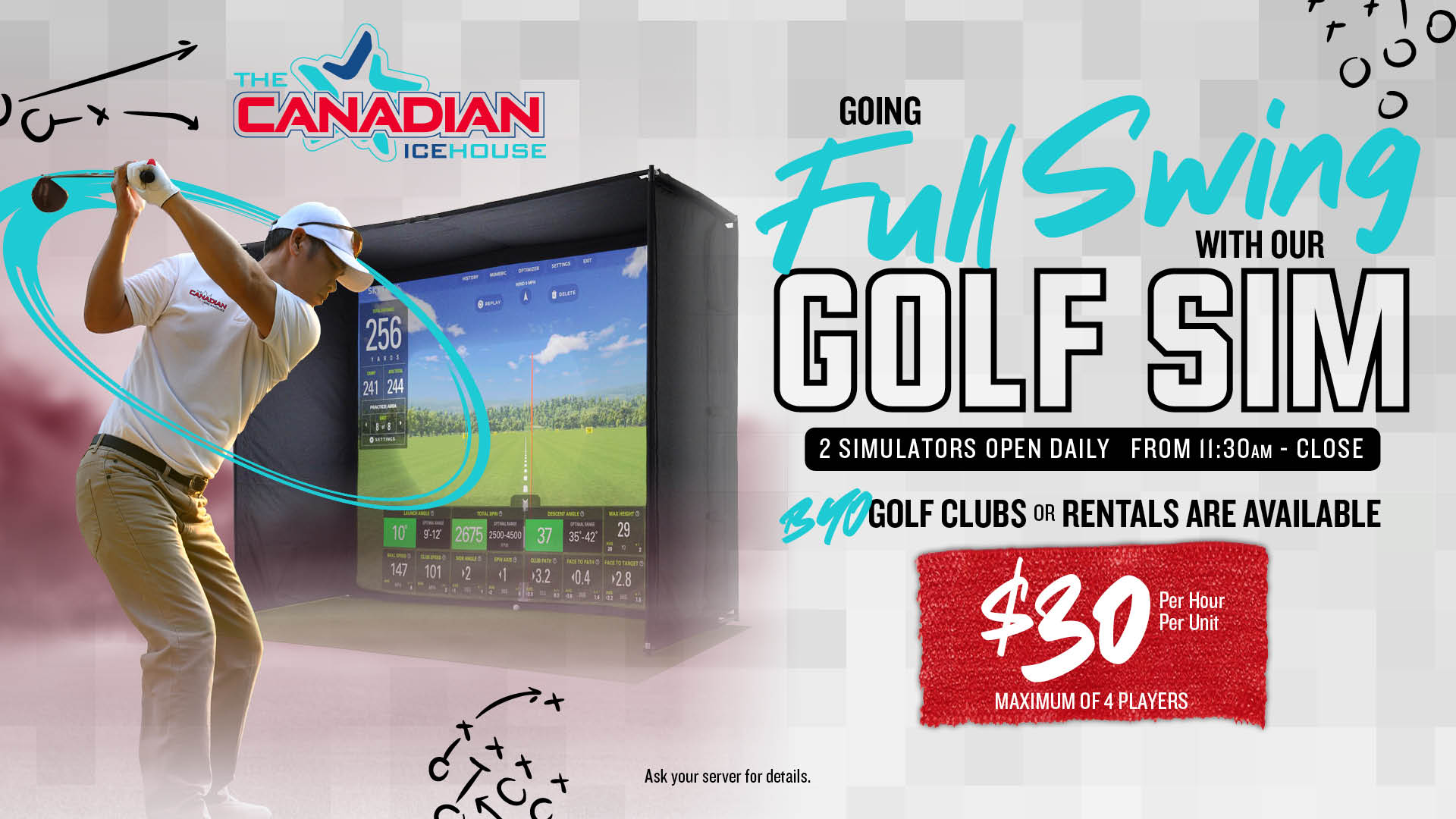 Trackman Golf Simulators – The Canadian Icehouse